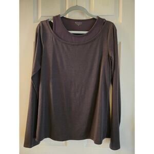Athleta Women's Essence Groove Top Size Medium Gray